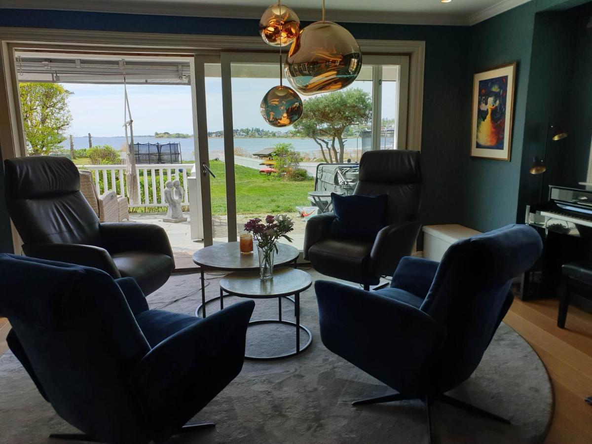 Beach Front Villa In Tonsberg Norway Only July 20-25 Eksteriør billede